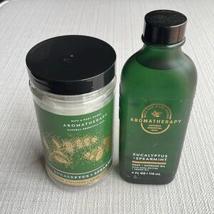 Bath and body works aromatherapy eucalyptus & spearmint bundle